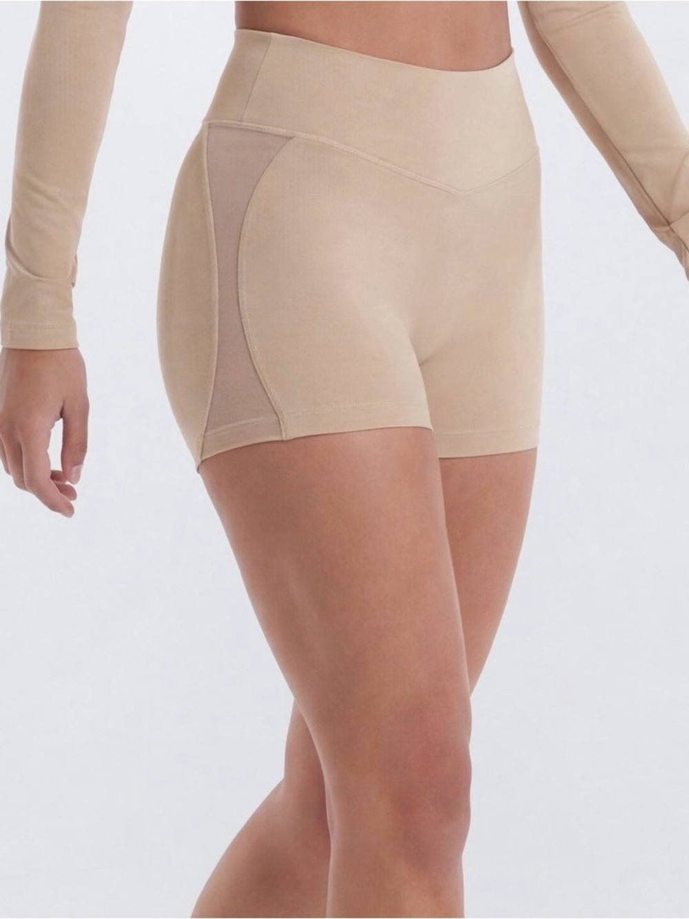 Nova Airsculpt Beige Athletic Bike Shorts Never Worn